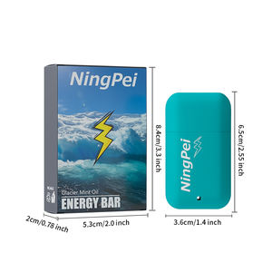 Inhalador de aceite esencial de menta portátil Stick Alerta Alivio del estrés Estimulador cerebral para viajes de trabajo Energía de enfoque instantáneo - Product Image 6