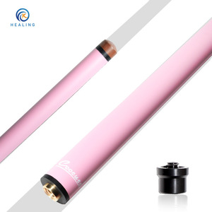 ไม้คิวบิลเลียดคาร์บอนไฟเบอร์สีชมพู ขนาด 12.9 มม. สำหรับแทงเบรกแบบมืออาชีพ ใช้สำหรับเล่นพูลในร่ม ทนทาน - Product Image 2