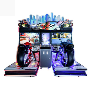 Arcade Racing Car & Xe Máy Tốc Độ Mô Phỏng Đồng Xu Hoạt Động Video Trò Chơi Giao Diện Điều Khiển 220V Tiếng Anh Ngôn Ngữ Với 1-Năm Bảo Hành - Product Image 4