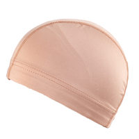 Bonnet de perruque noir en polyester élastique, filet à cheveux extensible en forme de dôme, base en maille respirante pour outils commerciaux d'extension capillaire