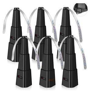 Ventilador Telescópico Cuadrado Automático de Sobremesa con Aspas Suaves, Repelente de Moscas y <span class=keywords><strong>Mosquitos</strong></span> para Mantener Alejados de la Comida - Product Image 1