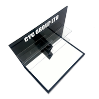 Présentoir à lunettes OEM en acrylique noir pour magasins de lunettes et vitrines de vente au détail