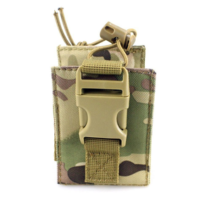 Enthusiast Outdoor <b>Tactical</b> <b>Vest</b> MOLLE System Camouflage Bag Hiking Gear Walkie-Talkie Pouch Walkers Runners - Product Image 4