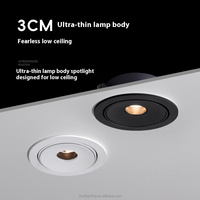 Focos LED Empotrables Modernos 3W 5W 7W Lámpara de Techo Empotrada LED para Hogar y Oficina
