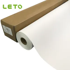 Outdoor Roll Materials Eco-solvent double Matte PP synthetic paper Film