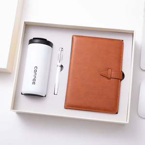 Coffee Cup <b>Notebook</b> Business Anniversary & School Celebration for Christmas & New Year Custom LOGO Gift Box <b>Set</b> - Product Image 6