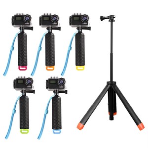Hongdak Best-Selling Waterproof Floating Handle Bobber <span class=keywords><strong>Selfie</strong></span> <span class=keywords><strong>Stick</strong></span> for GoPro Hero Camera Xiaomi <span class=keywords><strong>Yi</strong></span> 4K SJ5000 Action Camera - Product Image 6
