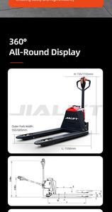 JIALIFT CBD15J-Li4 CBD20J-Li4 Walk-behind Electric Pallet Truck Electric Pallet Jack - Product Image 3