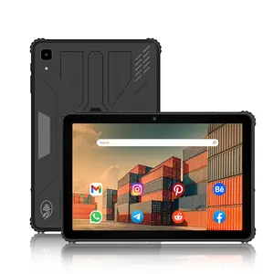 Tablette industrielle robuste de 10 pouces, entièrement personnalisée, 8 go, 128g, Ip68, 1280x800, avec lecteur nfc