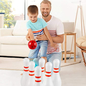Nuevo juego de bolos de PVC LED luminoso para interiores y exteriores, juguete de entretenimiento y deportes, pequeño regalo para niños pequeños - Product Image 3