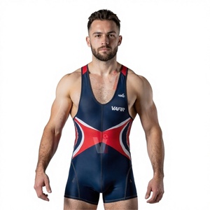 Ropa Interior Deportiva para Hombre, Singlet de Lucha Libre Personalizable, Ecológico, Ligero y de Alta Calidad, Diseño de Entrepierna Abierta para Entrenamiento - Product Image 1
