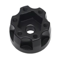 Entretoises de moyeu de roue hexagonales en acier personnalisées, usinées CNC et polies, sur mesure