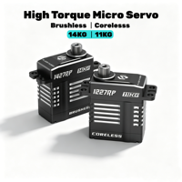 Moteur brushless à couple élevé 14,8 kg, vitesse rapide 0,058 sec, BLS1427RP, servo numérique programmable 20g pour voiture RC, pièces d'avion SCX24