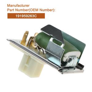 Résistance du moteur de soufflerie de pièces automobiles 191959263C pour VW <span class=keywords><strong>Golf</strong></span> PASSAT Jetta AUDI - Product Image 2