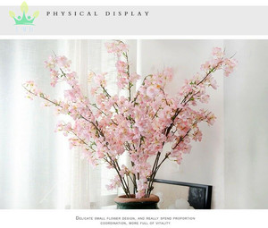 Fleurs de <span class=keywords><strong>cerisier</strong></span> artificielles de cm, vigne de fleurs à suspendre, pour décoration de mariage - Product Image 2