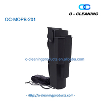O-Cleaning Holster de nettoyage de vitres amélioré en plastique PP, support détachable pour raclette et seau latéral avec ceinture réglable à clipser