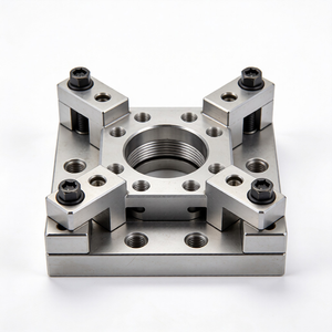 Custom Drawing CNC Machining Service Aluminum Modular Fixture For CNC <b>Machine</b> Tools - Product Image 3