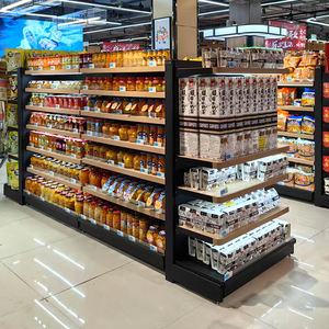 Étagères Estantes Metalicas Gondolas <span class=keywords><strong>Para</strong></span> Supermercados Supports d'équipement pour épiceries de supermarché - Product Image 4