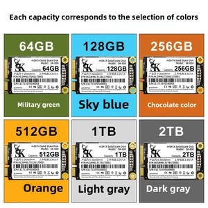 Nieuwe fabrieksdirecte verkoop SK SK600 MSATA interface 7200 RPM Notebook SSD 2TB capaciteit interne SATA 3.0 501-600MB/s lees/schrijf snelheid - Product Image 4