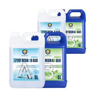 GORVIA DIYクラフト 5L+5L エポキシ接着剤 クリスタルクリア AB接着剤 エポキシ樹脂 手芸用 - Product Image 2