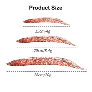 Esca Artificiale Morbida a Forma di Pesce Trasparente Simulato per Spigola e <span class=keywords><strong>Rockfish</strong></span> - Product Image 2
