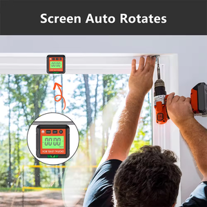 Bán Buôn 90 Độ Kỹ Thuật Số Thước Đo Độ Nghiêng Mức <span class=keywords><strong>Goniometer</strong></span> Đo Độ Nghiêng Nam Châm Cai Trị Với Bong Bóng - Product Image 3