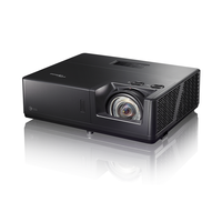 Projecteur laser DLP 3D Optoma 6000 lumens 4K UHD DMD 0,65 pouce Courte focale 0,58:1 Durée de vie de la lampe 20 000 heures Garantie 1 an Usage professionnel