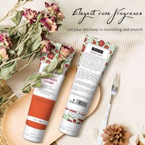 High Quality Wholesale <b>Body</b> <b>Lotion</b> Private Label Luxury Moisturizing Nourishing Shea Butter Rose Fruit Skin <b>Whitening</b> Cream - Product Image 4