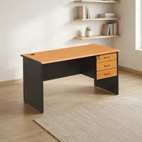 KMJ Vente en gros Usine chinoise Accueil Petit ordinateur Table de bureau Mdf Mobilier de direction Bureau de bureau