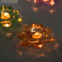 Nouvelle lampe aromatique portable Kaly's K220 en verre de haute qualité, support en cristal en forme de fleur, brûleur de Bakhoor, musc, bureau, yoga