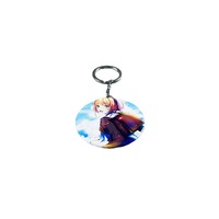 Sublimation de coffre-fort logo personnalisé porte-clés bouton pendentif breloque ronde en fer blanc personnalisation miroir porte-clés bord lisse