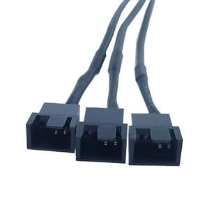 Kabel Power Splitter 1-to-3 kipas: DC ke 4-Pin Adapter Molex dengan 12V Output stabil untuk beberapa kipas casing PC 3-Pin/4-Pin - Product Image 3