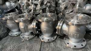 Hochwertiger Standard-Edelstahl-Hub flansch API Duckbill Flip Flow 5-Zoll-Rückschlagventil - Product Image 3