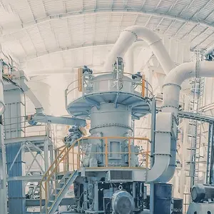 Çimento klinker kireç dikey değirmen kapasitesi 6500 T/D rulo öğütme tesisi
