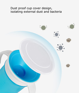Gobelet d'apprentissage 360° magique anti-fuite pour tout-petits, tasse à eau anti-déversement pour bébés, idéal pour la consommation quotidienne - Product Image 4