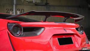 Cubierta de Fibra de Carbono para Parachoques Trasero, Cubierta para Faros Traseros, para Ferrari 488 GTB Spider 2015+ - Product Image 2