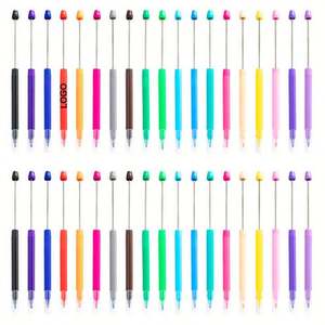 Bolígrafo de Plástico en Oferta para Material Escolar, de Oficina, Papelería, Regalo de Boda, Bolígrafos con Cuentas, Venta al por Mayor - Product Image 2