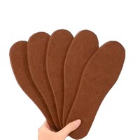 Semelles intérieures en feutre de laine doux et moelleux, respirantes, en coton, chaudes, épaissies pour hommes et femmes – Catégorie Sport & Confort