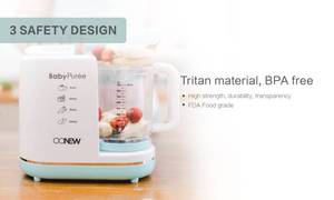 Mélangeur électrique Portable, Mini alimentation Portable, <span class=keywords><strong>Babycook</strong></span>, cuisine thermique, mélangeur d'aliments, certificat Ce, fabricant en acier inoxydable, processeur, Machine à salade - Product Image 6