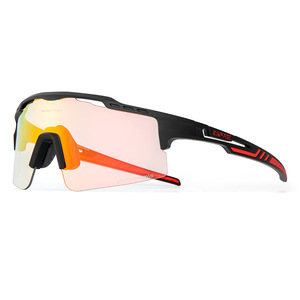 Kapvoe Cycling <b>Glasses</b> Full Rim Spherical Polycarbonate Lens Anti Slip UV Protection For Men Cycling - Product Image 2