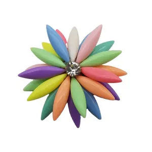 Handmade decorative shoe flower shoe clip on shoe accessories