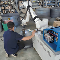Cobot de Soldadura Colaborativo con Antorcha MIG, Automático y Programable para Soldadura de Chapa/Tubería, Capacidad 3-5 Veces Superior, 3KW