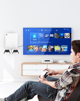AMVR nouveau produit adapté pour PS5 support mural version CD version numérique poignée de stockage universelle playstation5 hôte support mural