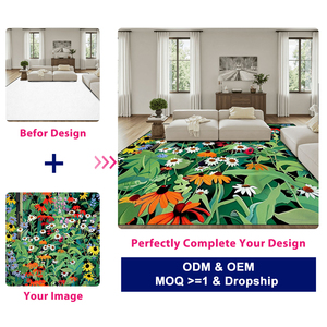 Alfombra de área geométrica de Marruecos moderna personalizada a pedido, patrón abstracto marrón/Beige cuadrado de 8 'hecho a máquina para decoración del hogar MOQ 1 - Product Image 2