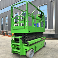 Plateforme élévatrice à ciseaux électrique hydraulique autopropulsée compacte CE 4m 6m 8m 10m 12m 14m 16m 18m