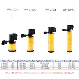 ZOOBAM 내장 필터 음소거 정수 시스템 사이클 통기 공기 펌프 수족관 생물 용 잠수정 공기 압축기 - Product Image 2