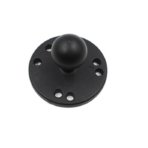 Base de bola redonda VIN-B-001 o adaptador AMPS - Aluminio marino redondo con bola de 1 pulgada (25 mm) tamaño B - Product Image 1