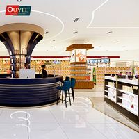 Nouvelle boîte de présentation de parfum miniature écologique et portable avec éclairage LED et rangement pour parfums