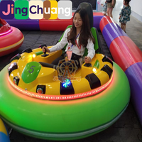 Location de voitures tamponneuses gonflables UFO pour parc interactif parent-enfant extérieur, pour divertissement sur glace et neige