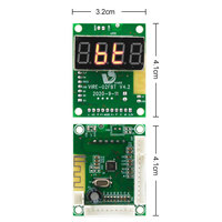 VIRE Mini Lecteur Mp3 Kit Audio Fm Bluetooth Module Décodeur Lecteur Mp3 Usb